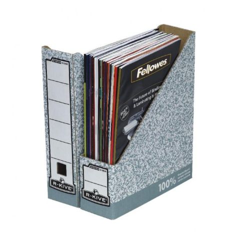 Arhiva revistei Fellowes BANKERS BOX gri/alb