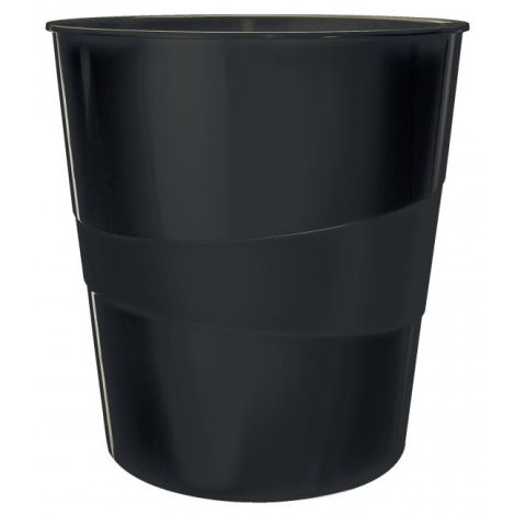 Cos plastic Leitz WOW 15l negru