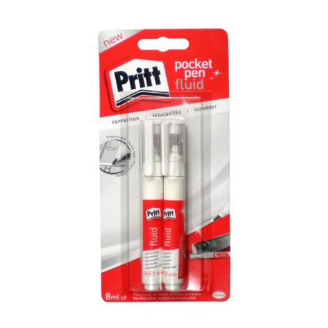 Pix corector PRITT POCKET PEN, 2x 8 ml