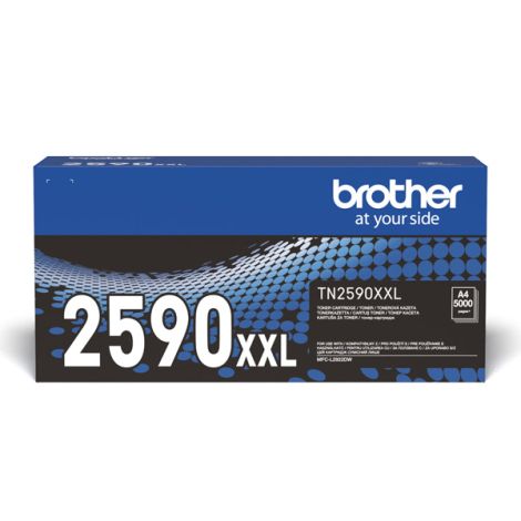 Toner Brother TN2590 XXL, TN-2590 XXL, negru (black), original