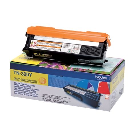 Toner Brother TN-320, galben (yellow), original