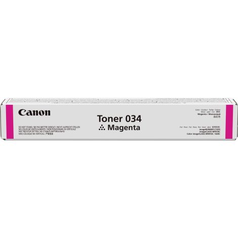 Toner Canon 034, purpuriu (magenta), original