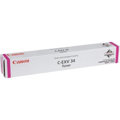 Toner Canon C-EXV34, purpuriu (magenta), original