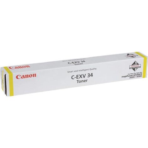 Toner Canon C-EXV34, galben (yellow), original