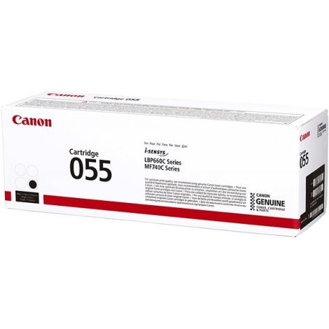 Toner Canon 055 BK, CRG-055 BK, 3016C002, negru (black), original