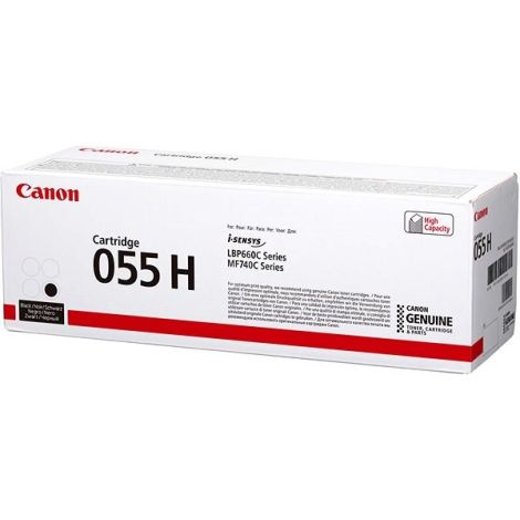 Toner Canon 055H BK, CRG-055H BK, 3020C002, negru (black), original