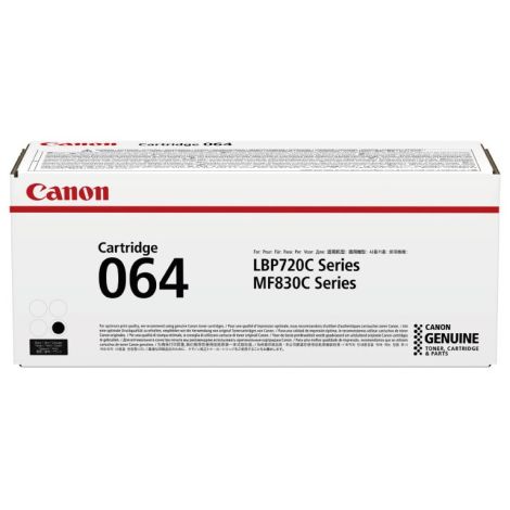 Toner Canon 064 BK, CRG-064 BK, 4937C001, negru (black), original