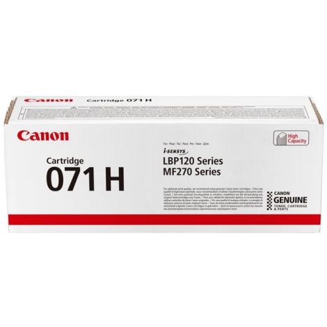 Toner Canon 071H, CRG-071H, 5646C002, negru (black), original