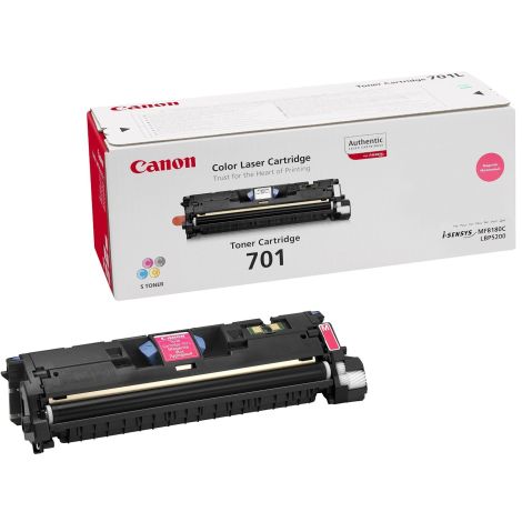 Toner Canon 701, CRG-701, purpuriu (magenta), original