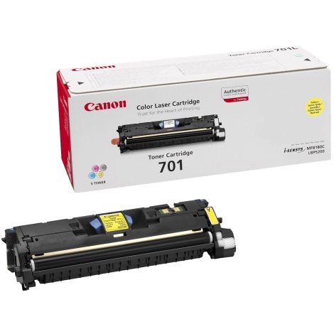 Toner Canon 701, CRG-701, galben (yellow), original