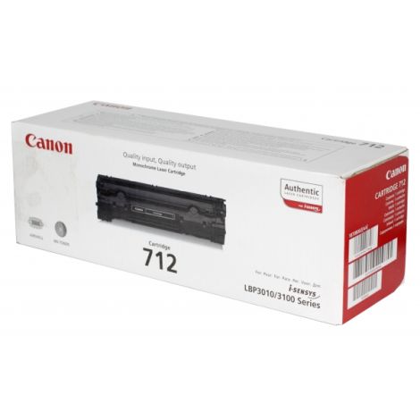 Toner Canon 712, CRG-712, negru (black), original