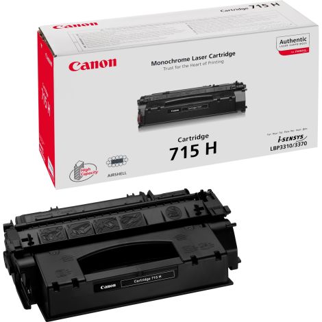 Toner Canon 715H, CRG-715H, negru (black), original