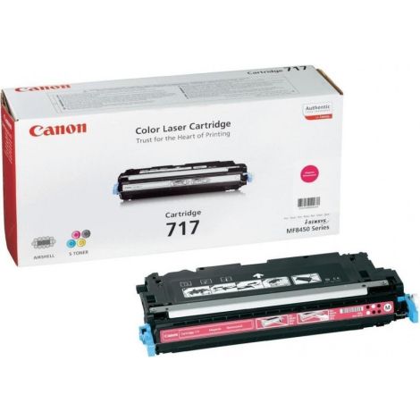 Toner Canon 717, CRG-717, purpuriu (magenta), original