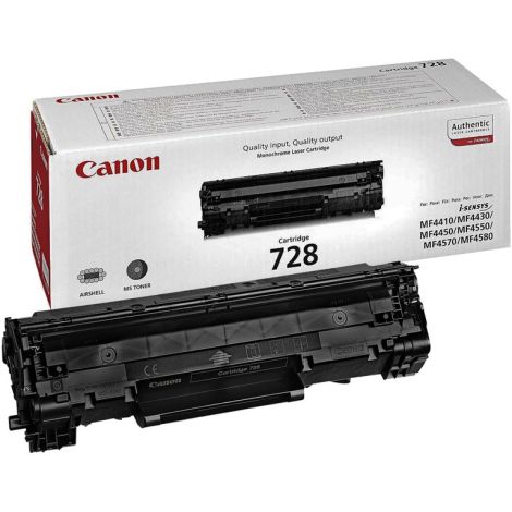 Toner Canon 728, CRG-728, negru (black), original