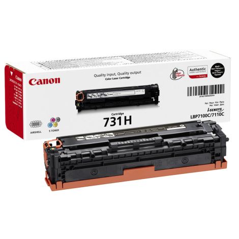 Toner Canon 731H, CRG-731H, negru (black), original