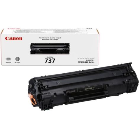 Toner Canon 737, CRG-737, negru (black), original