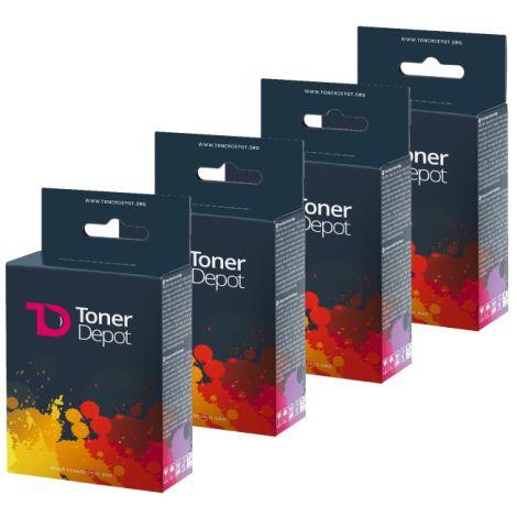 Cartuş Canon CLI-526, CMYK, 4-pack, TonerDepot multipack, premium