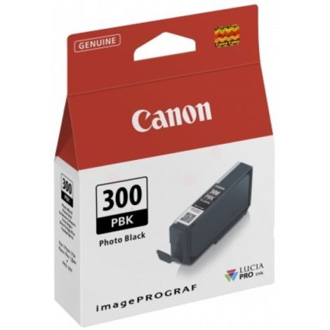 Cartuş Canon PFI-300B, 4193C001, negru (black), original