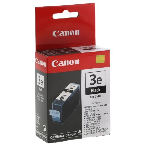 Cartuş Canon BCI-3eBK, negru (black), original