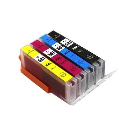 Cartuş Canon CLI-581 XXL CMYK, 4-pack, multipack, alternativ