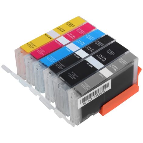 Cartuş Canon CLI-571 XL CMYK, PGI-570 XL, CLI-571 G XL, pachet de șase, multipack, alternativ