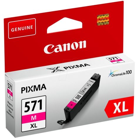 Cartuş Canon CLI-571M XL, 0333C001, purpuriu (magenta), original