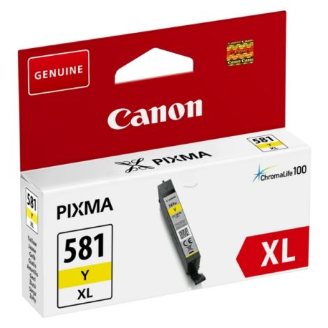 Cartuş Canon CLI-581Y XL, 2051C001, galben (yellow), original