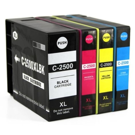 Cartuş Canon PGI-2500 XL, CMYK, pachet de patru, multipack, alternativ