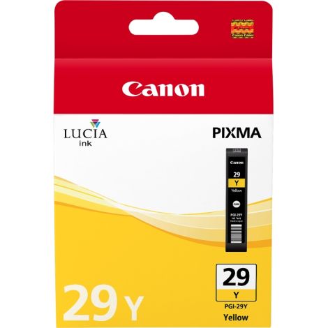 Cartuş Canon PGI-29Y, galben (yellow), original