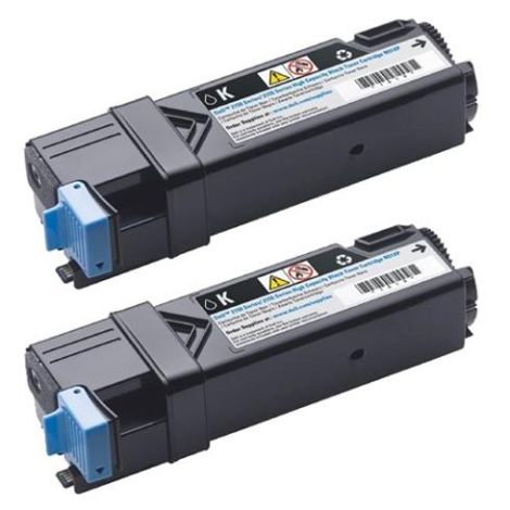 Toner Dell 593-11035, 899WG, pachet de două, negru (black), original