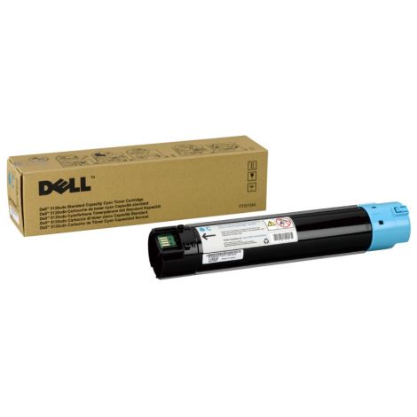 Toner Dell 593-10922, P614N, azuriu (cyan), original