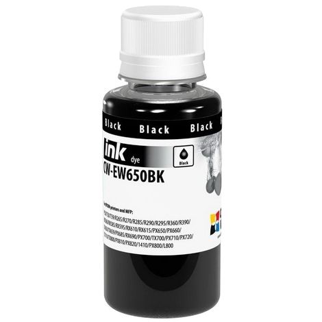 Cerneală pentru cartuşul Epson T0481, dye, negru (black), 100 ml