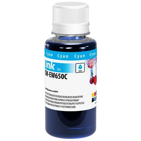 Cerneală pentru cartuşul Epson T0792, dye, azuriu (cyan), 100 ml