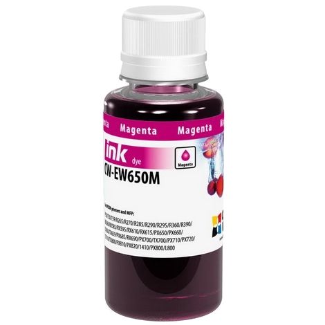 Cerneală pentru cartuşul Epson T0483, dye, purpuriu (magenta), 100 ml