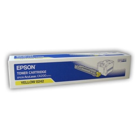 Toner Epson C13S050242 (C4200), galben (yellow), original