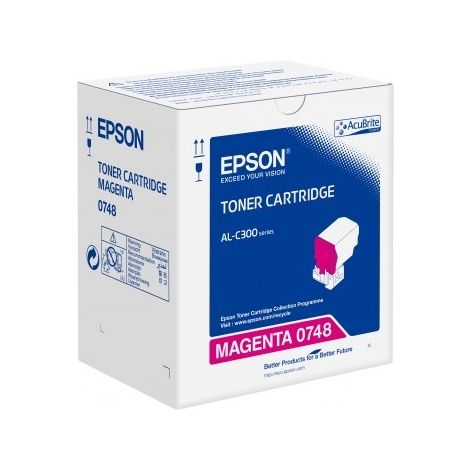 Toner Epson C13S050748 (AL-C300), purpuriu (magenta), original