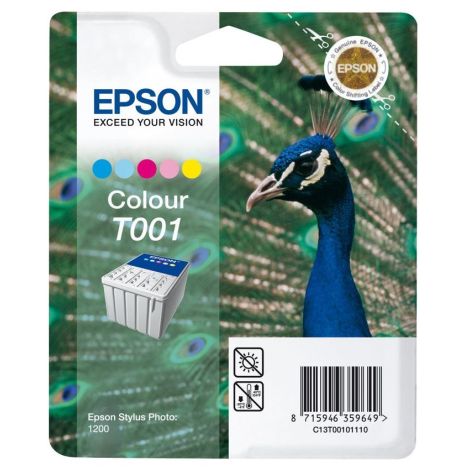 Cartuş Epson T001, negru (black), original