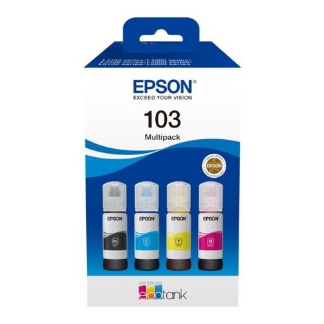 Cartuş Epson 103, C13T00S64A, T00S64A, CMYK, multipack, original