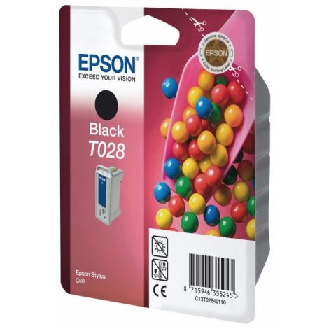 Cartuş Epson T028, negru (black), original