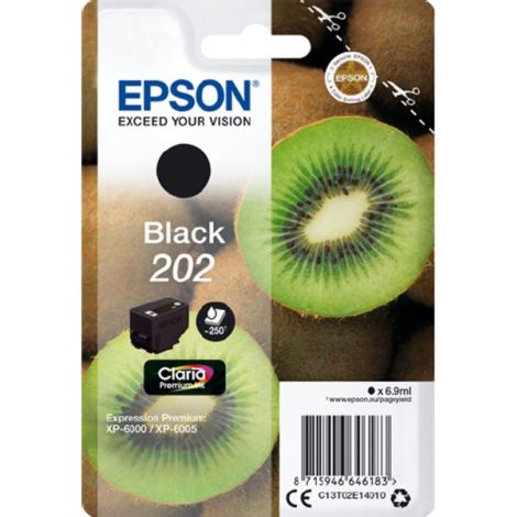 Cartuş Epson 202, negru (black), original