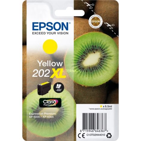 Cartuş Epson 202 XL, galben (yellow), original