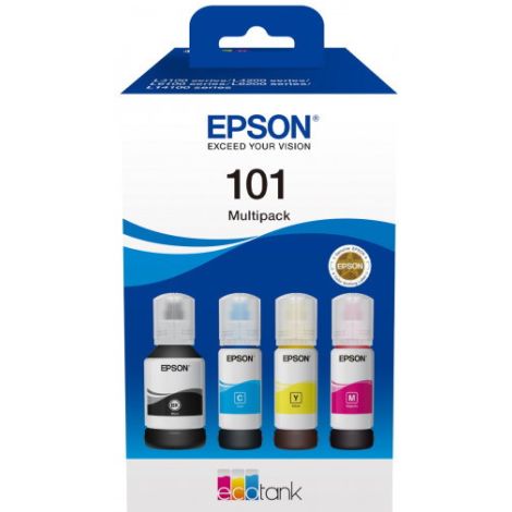 Cartuş Epson 101, C13T03V64A, T03V64A, CMYK, multipack, original