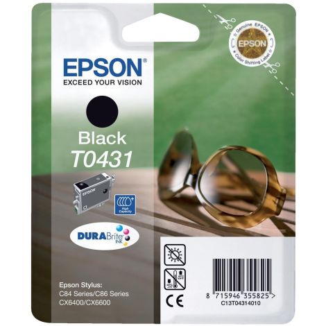 Cartuş Epson T0431, negru (black), original