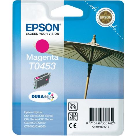 Cartuş Epson T0453, purpuriu (magenta), original