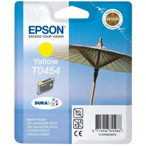 Cartuş Epson T0454, galben (yellow), original