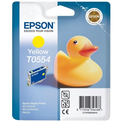 Cartuş Epson T0554, galben (yellow), original