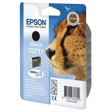 Cartuş Epson T0711, negru (black), original