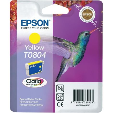 Cartuş Epson T0804, galben (yellow), original