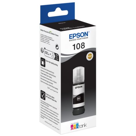 Cartuş Epson 108, T09C1, C13T09C14A, negru (black), original