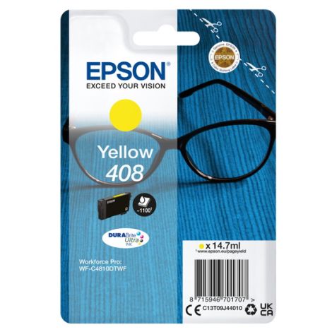 Cartuş Epson 408, C13T09J44010, T09J440, galben (yellow), original